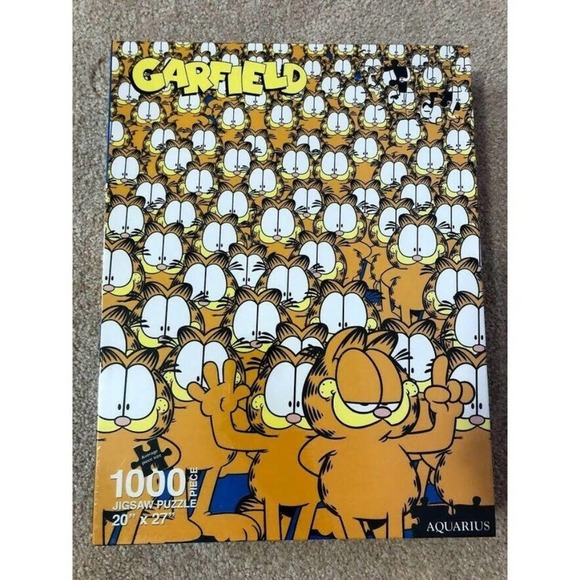 AQUARIUS Garfield 1000 Piece Jigsaw Puzzle - Picture 2 of 4
